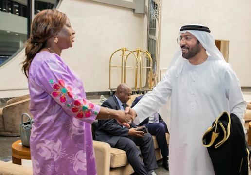 Cote d'Ivoire / Émirats Arabes Unis : la Ministre d'État Kandia Camara rencontre la diaspora ivoirienne