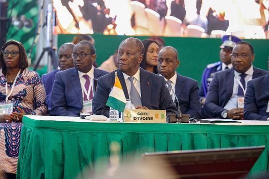 Côte d'Ivoire / Le Chef de l’État a regagné Abidjan après avoir pris part au 2è Sommet extraordinaire de la CEDEAO à Abuja, sur la situation au Niger