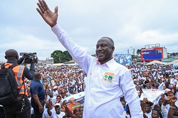 Côte d’Ivoire / Municipales à Yopougon : le candidat Adama Bictogo présente les 7 piliers de son programme communal, aux populations