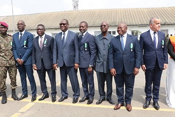 Côte d'Ivoire / Reconnaissance du Mérite : 274 Cadres et agents du ministère d'Etat, ministère de la Défense, décorés en présence du ministre Téné Birahima Ouattara