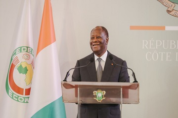 Côte d'Ivoire / Voeux du Président de la République aux Bureaux des Institutions de la République