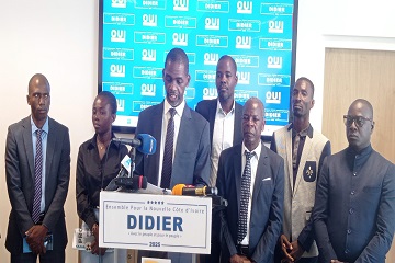 Côte d’Ivoire / Présidentielle d’octobre 2025 : le Révérend Didier Abokan, annonce sa candidature et entend faire passer le pays à un régime fédéral