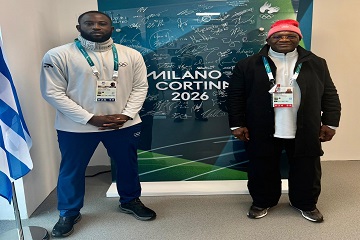 ????????????? ???????????????? ???????????????????????????????????????? ????’???????????????????? / ???????????????????????? ???????????????????????????? ???????????????? : Le Ministre ivoirien des Sports, Adjé Silas METCH est arrivé en Italie